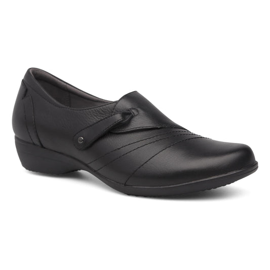 Dansko Deals | Franny Wide Black Leather