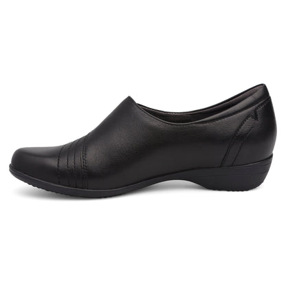 Dansko Deals | Franny Wide Black Leather