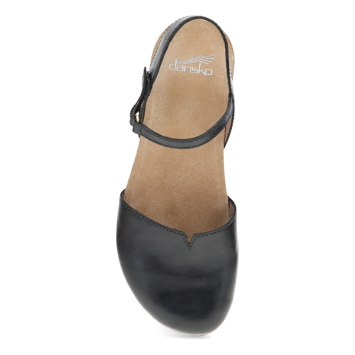 Dansko Hot Sale | Rowan Wide Black Waxy Burnished