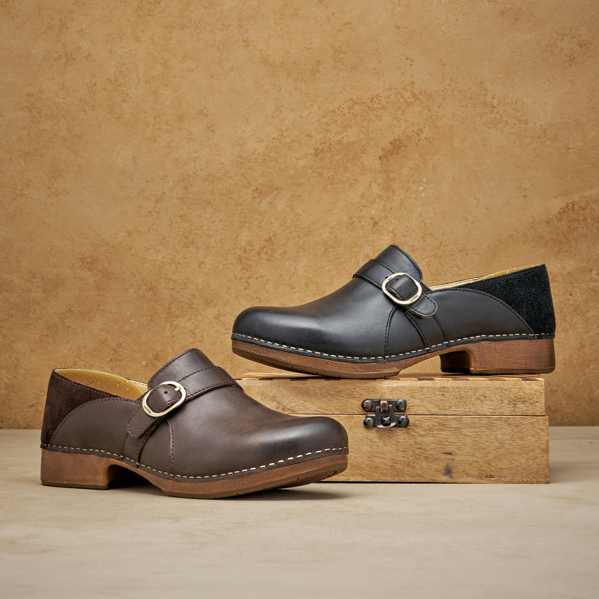 Dansko Featured | Margaret Chocolate Burnished Calf