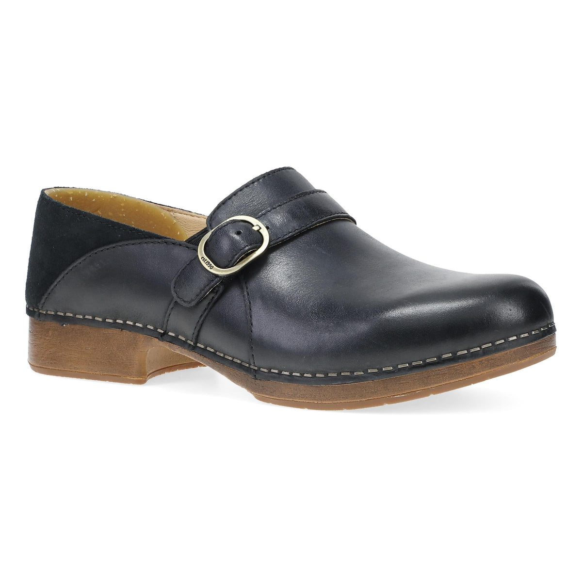 Dansko Latest | Margaret Black Burnished Calf
