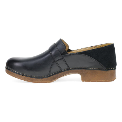 Dansko Latest | Margaret Black Burnished Calf