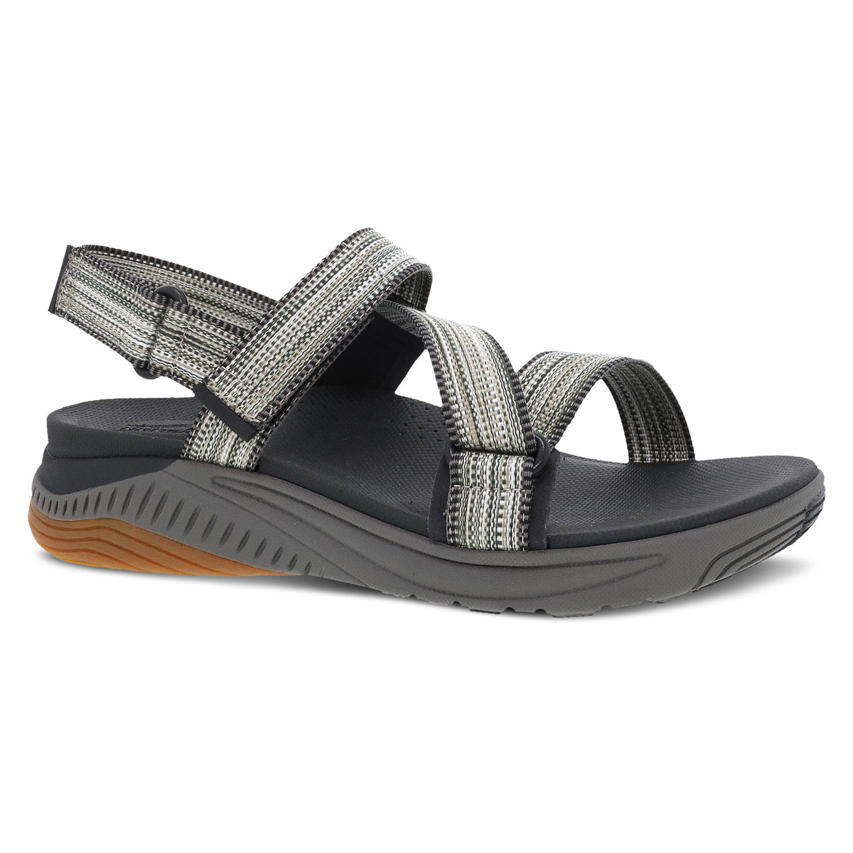Dansko Classic | Rayna Black Multi Webbing