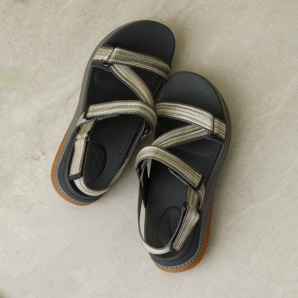 Dansko Classic | Rayna Black Multi Webbing