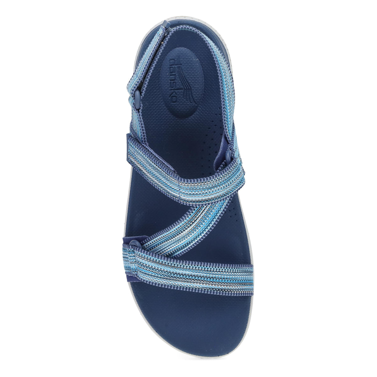 Dansko Best Seller | Rayna Blue Multi Webbing
