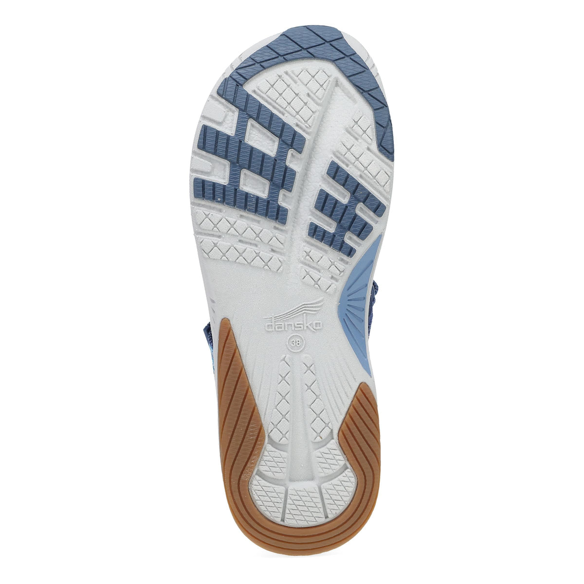 Dansko Best Seller | Rayna Blue Multi Webbing