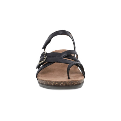 Dansko Recommended | Roslyn Black Waxy Burnished