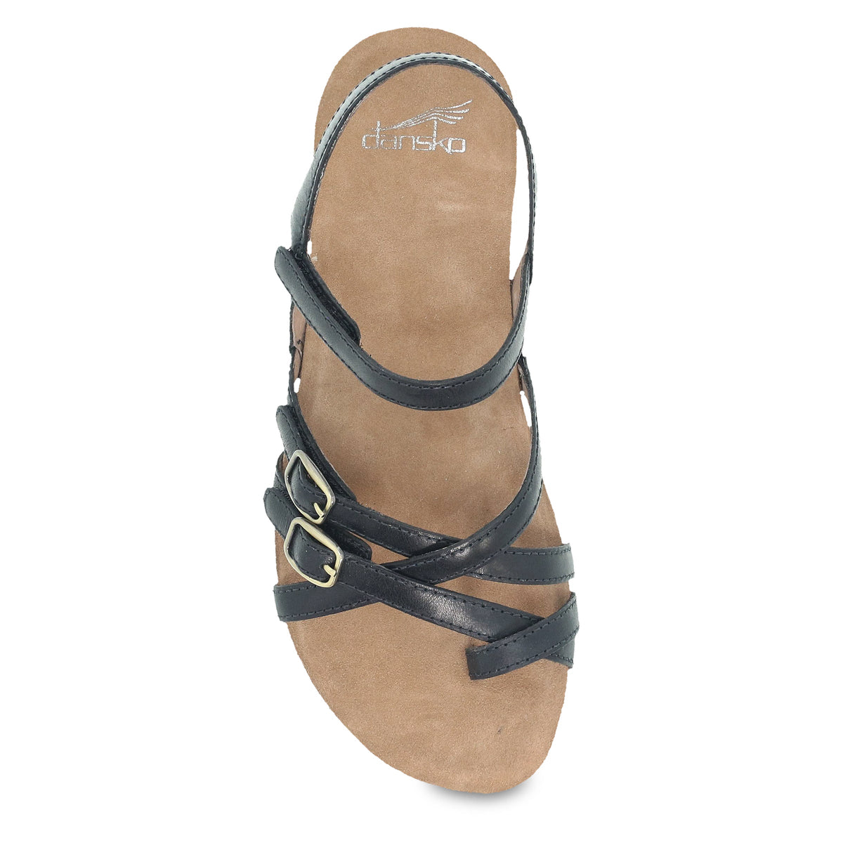 Dansko Recommended | Roslyn Black Waxy Burnished