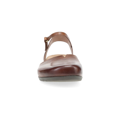 Dansko Premium | Rowan Tan Waxy Burnished