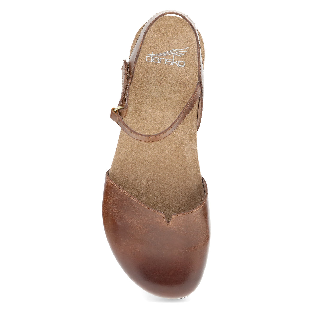 Dansko Premium | Rowan Tan Waxy Burnished