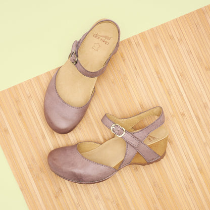 Dansko Popular | Tiffani Dusty Lilac Leather