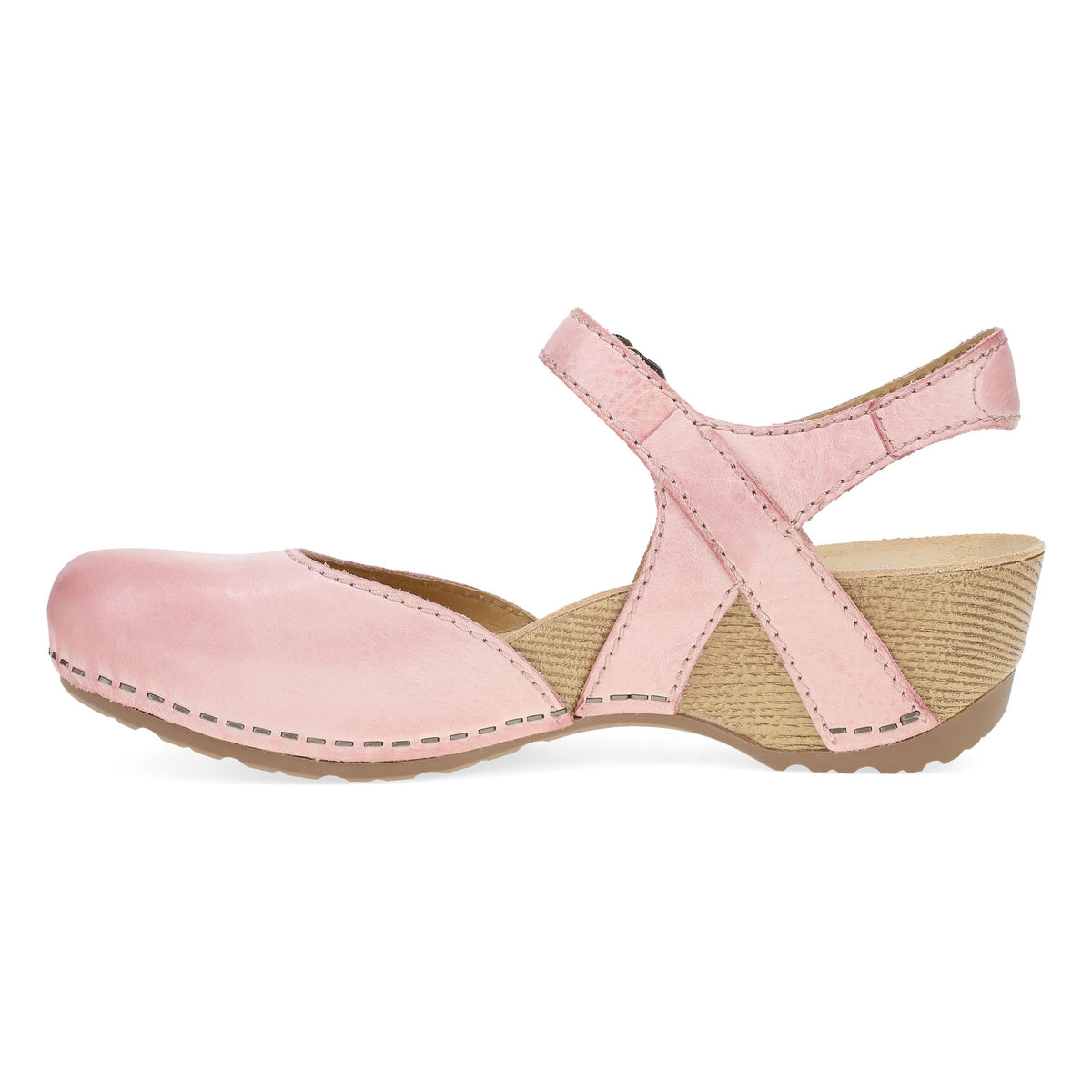 Dansko Deals | Tiffani Pink Milled Burnished
