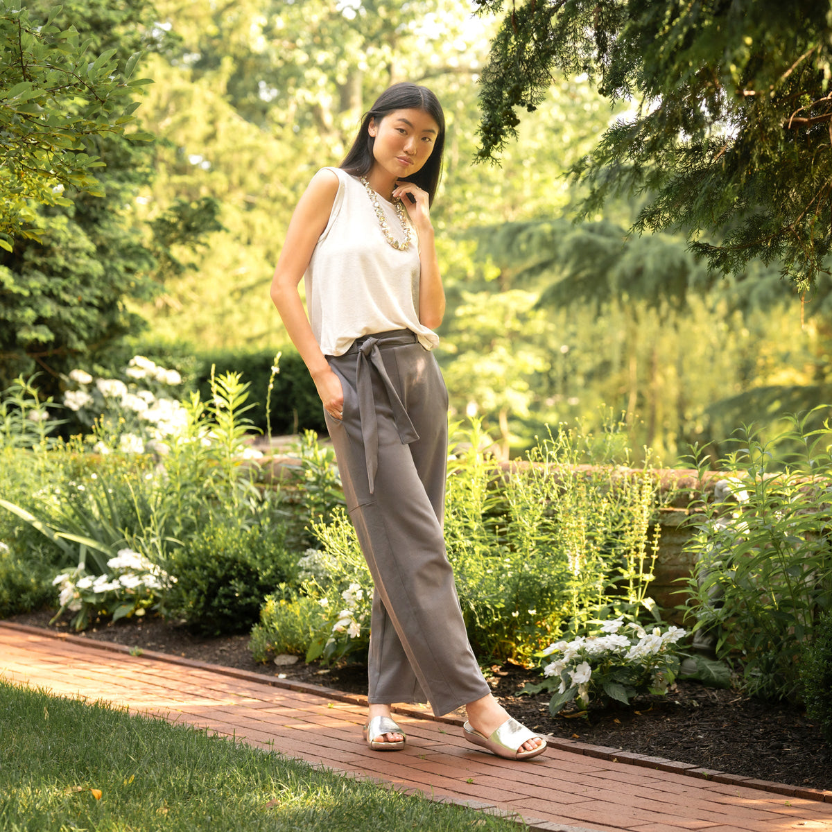 Dansko Essential | Twyla Pewter Metallic