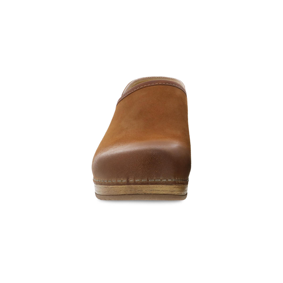 Dansko Featured | Brenna Tan Burnished Suede