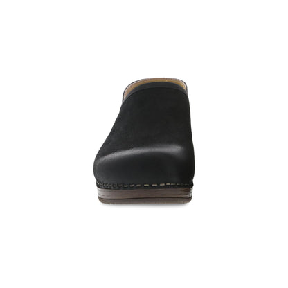 Dansko Best Price | Brenna Black Burnished Suede