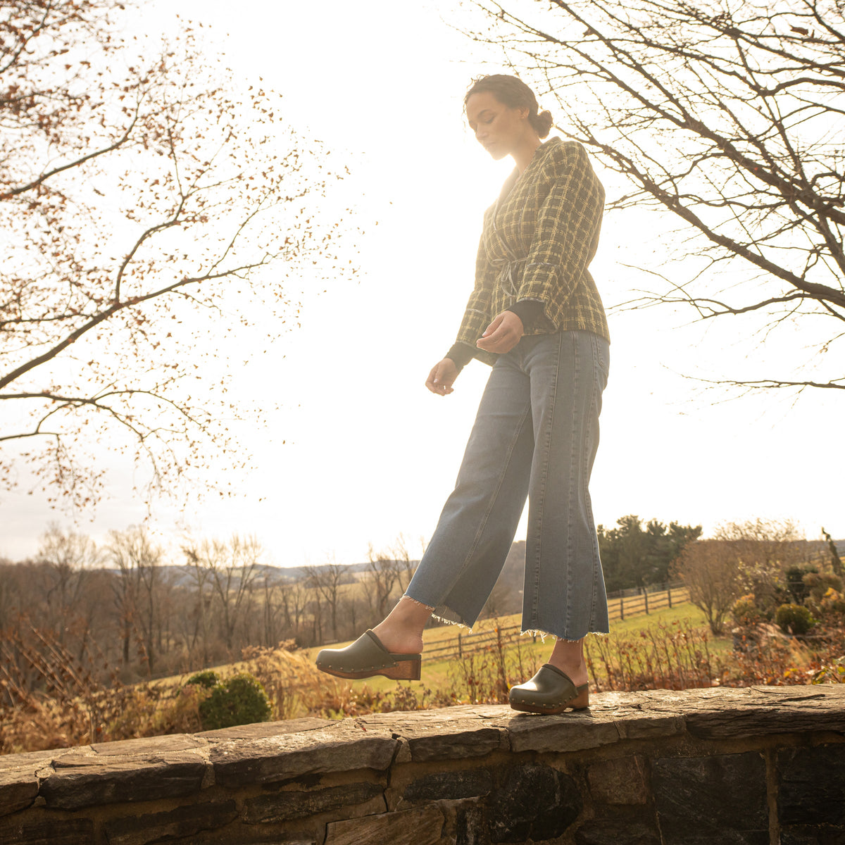 Dansko Exclusive | Andie Olive Calf