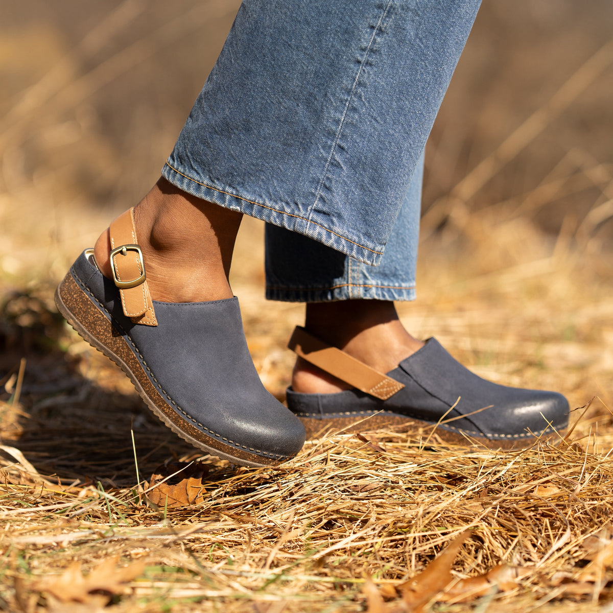 Dansko Best Price | Merrin Blue Burnished Suede