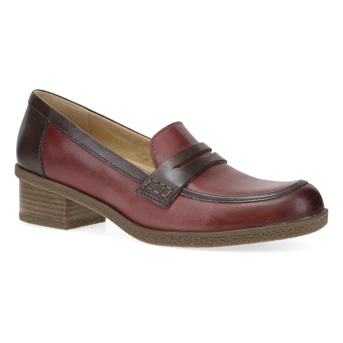 Dansko Deals | Danica Plum/Chocolate Waterproof Burnished