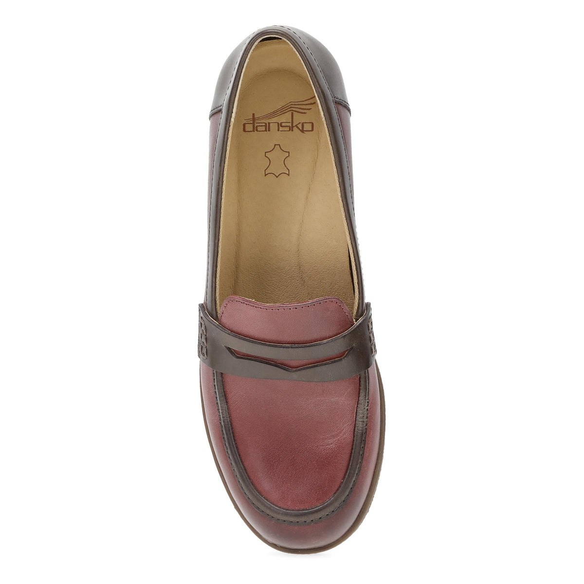 Dansko Deals | Danica Plum/Chocolate Waterproof Burnished