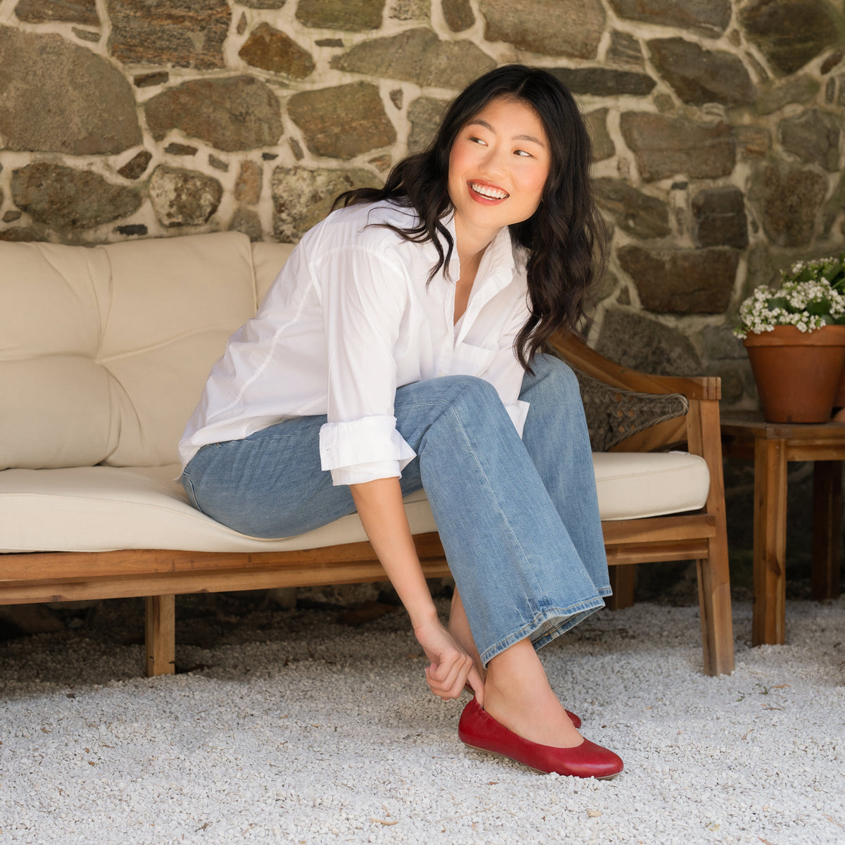 Dansko Exclusive | Mollie Red Nappa