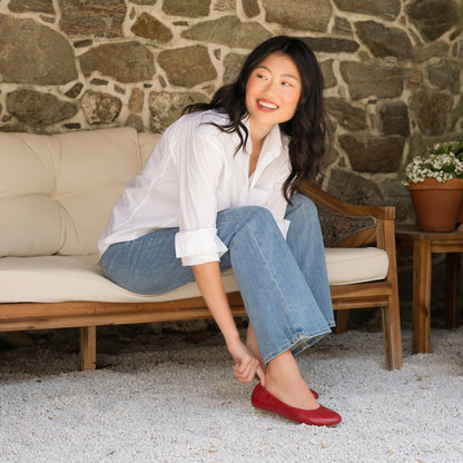 Dansko Exclusive | Mollie Red Nappa