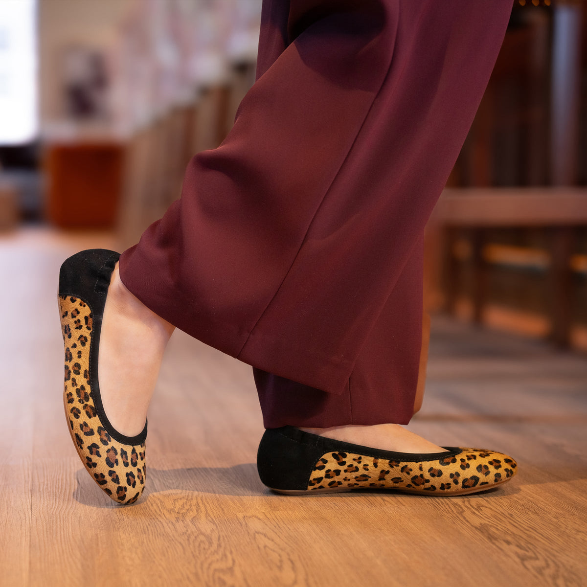 Dansko Quality | Madisen Leopard Haircalf