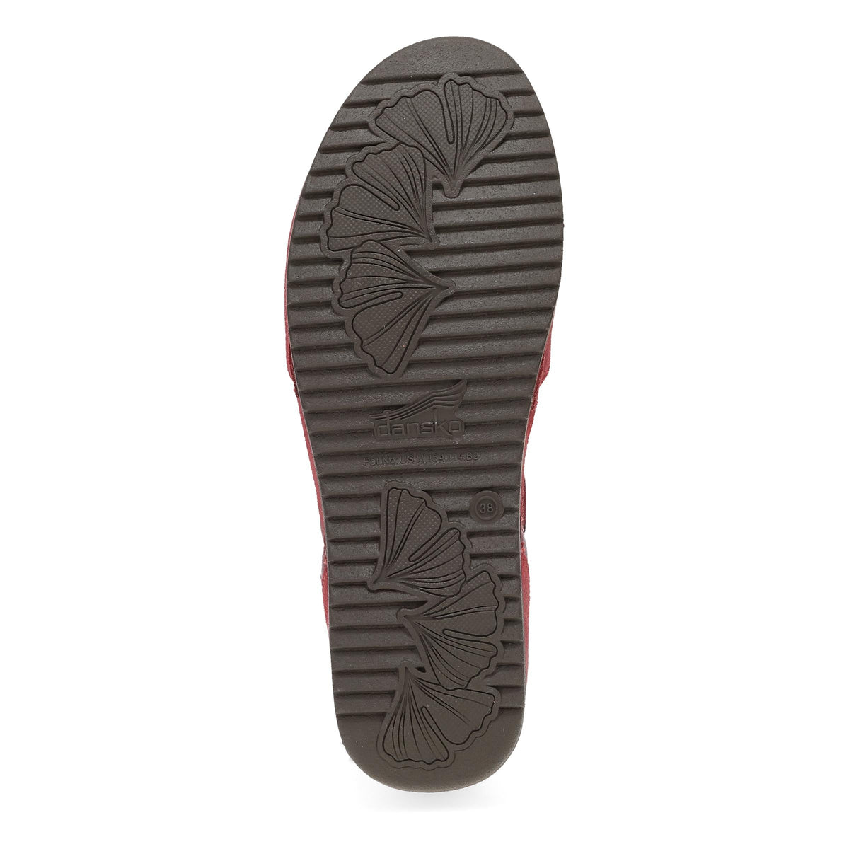 Dansko New | Mae Red Burnished Suede